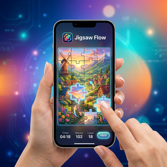 JigShare Pop Art Interface